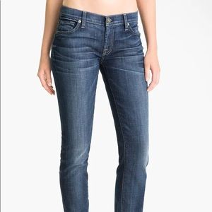 7 FOR ALL MANKIND ROXANNE STRAIGHT LEG JEANS